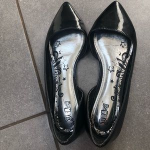 Women’s brash pointy witchy dress shoes,9w